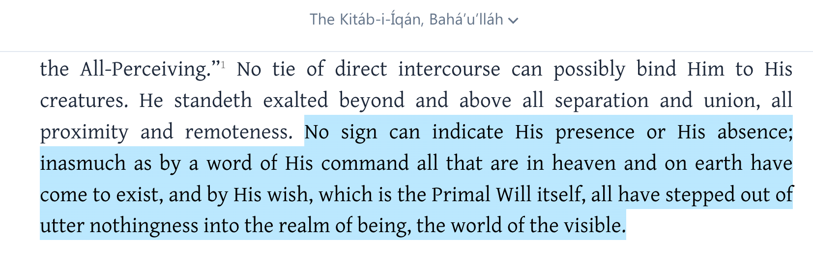 Citação do Ocean do Iqan