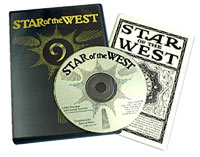 Cover of a 'Star of the West' volume, representing its historical value