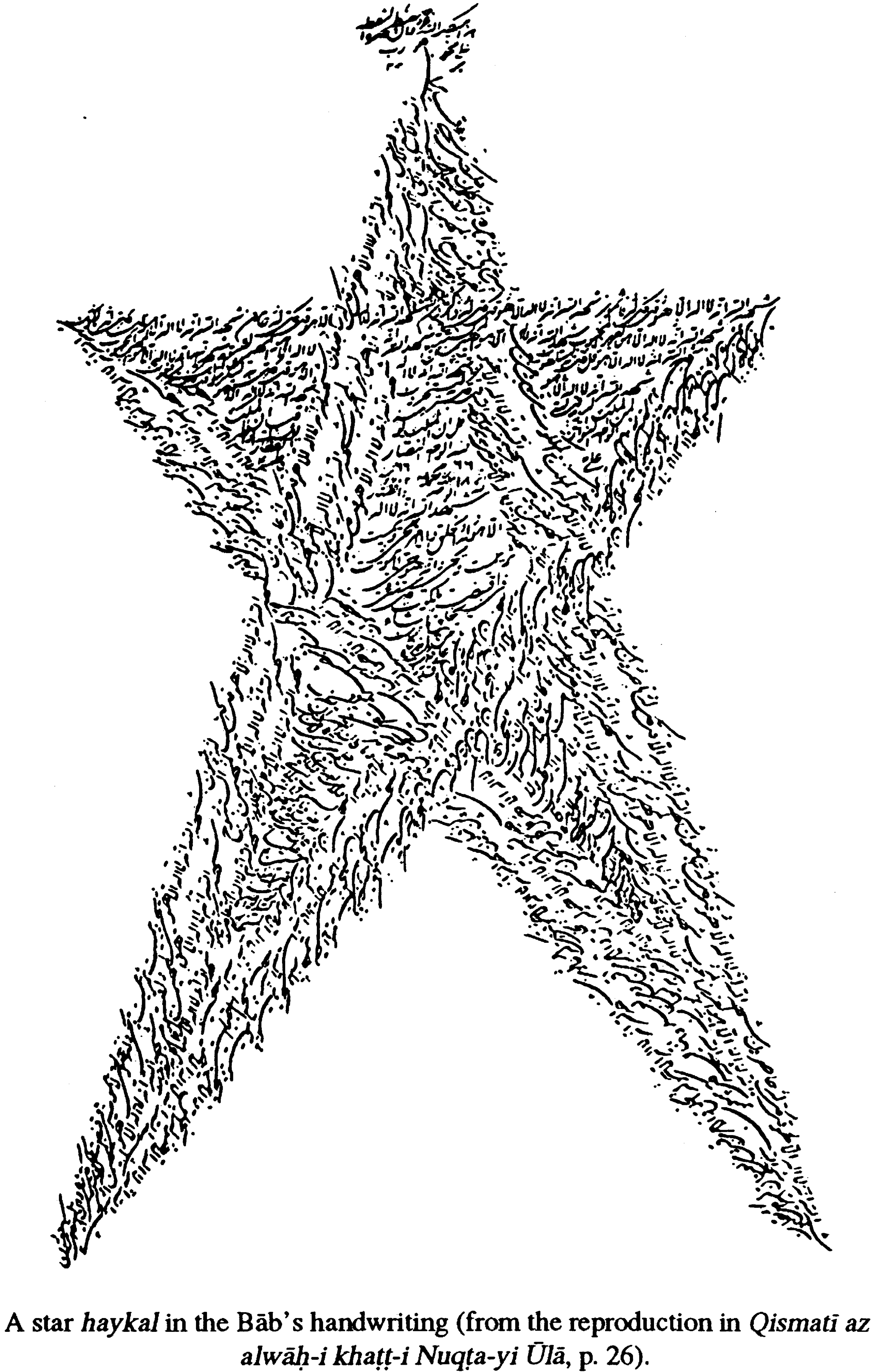 O Haykal pentagonal do Báb